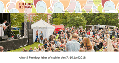 Desktop Screenshot of festdage.gentofte.dk